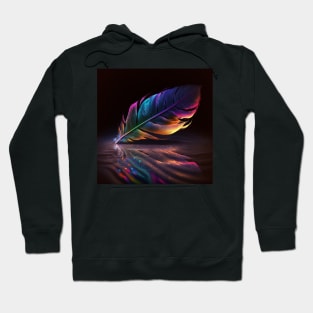 Colors that ride the wind and settle on the water Hoodie